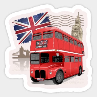 London Souvenir Sticker